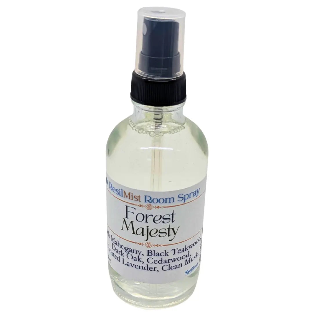 Forest Majesty ResilMist™ Room Spray | Strong Woodsy Grounding – ResilScents™ by ResilScents, scented candle main product photo