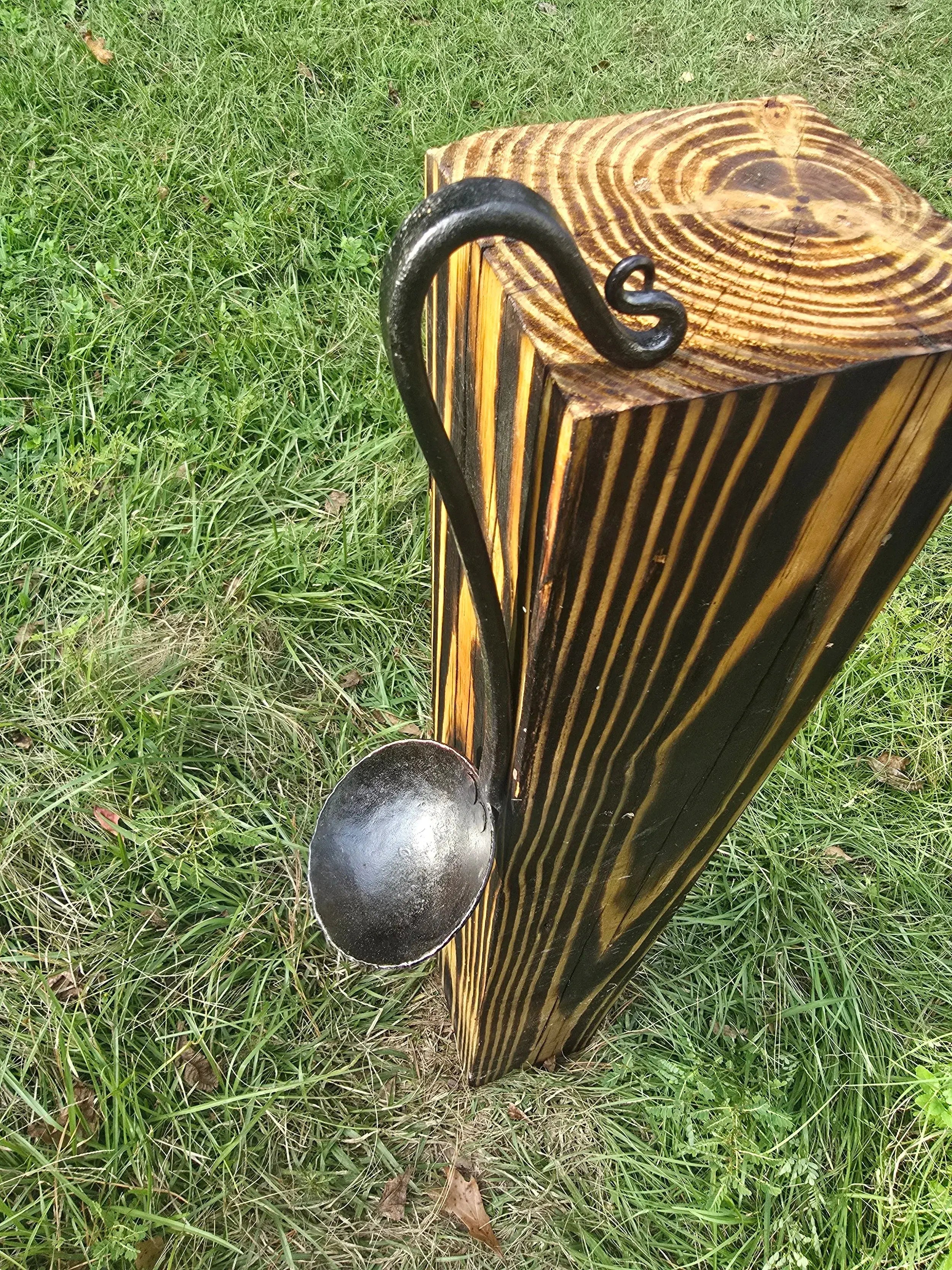 Forged Ladle by Redbeard's Forge LLC, ladles main product photo