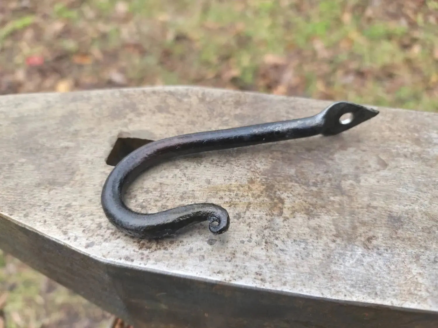 Forged Spade Hook by Redbeard's Forge LLC, Southern home decor main product photo