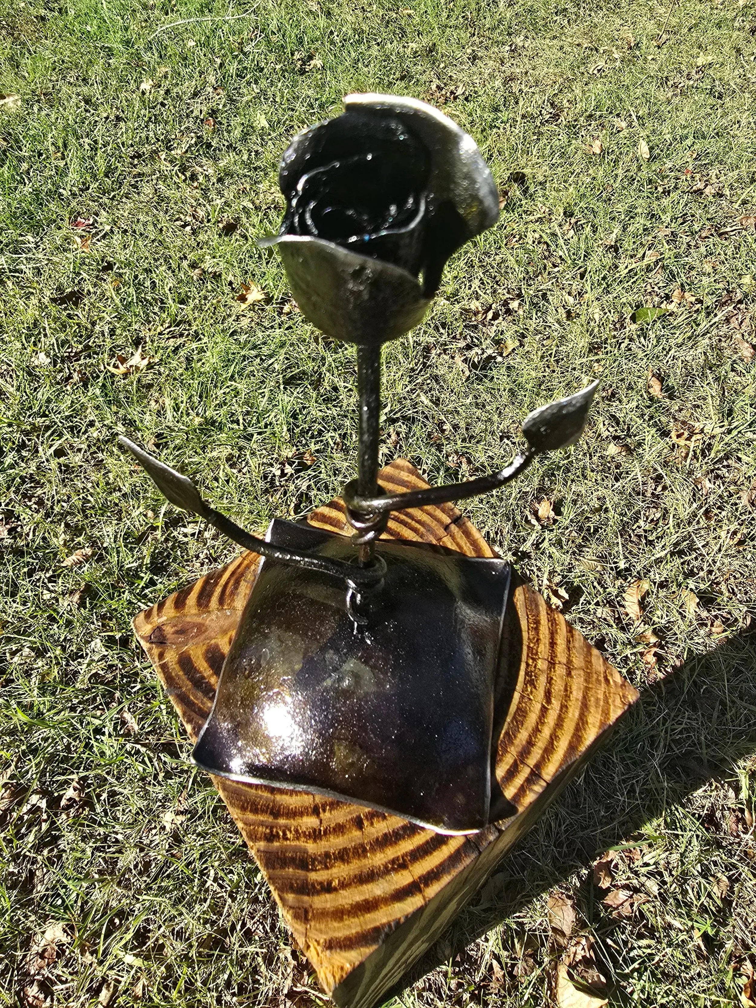 Forged Rose by Redbeard's Forge LLC, original artwork main product photo