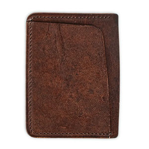 Frank Wallet - Cognac by Loyal Stricklin, handmade leather goods detail photo 2
