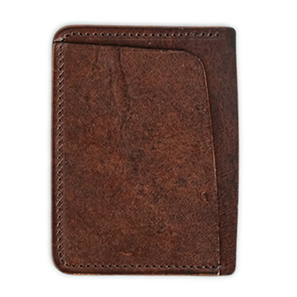 Frank Wallet - Cognac by Loyal Stricklin, handmade leather goods detail photo 2