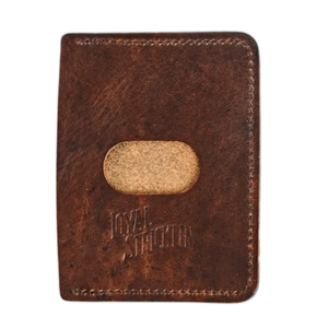 Frank Wallet - Cognac by Loyal Stricklin, handmade leather goods detail photo 3