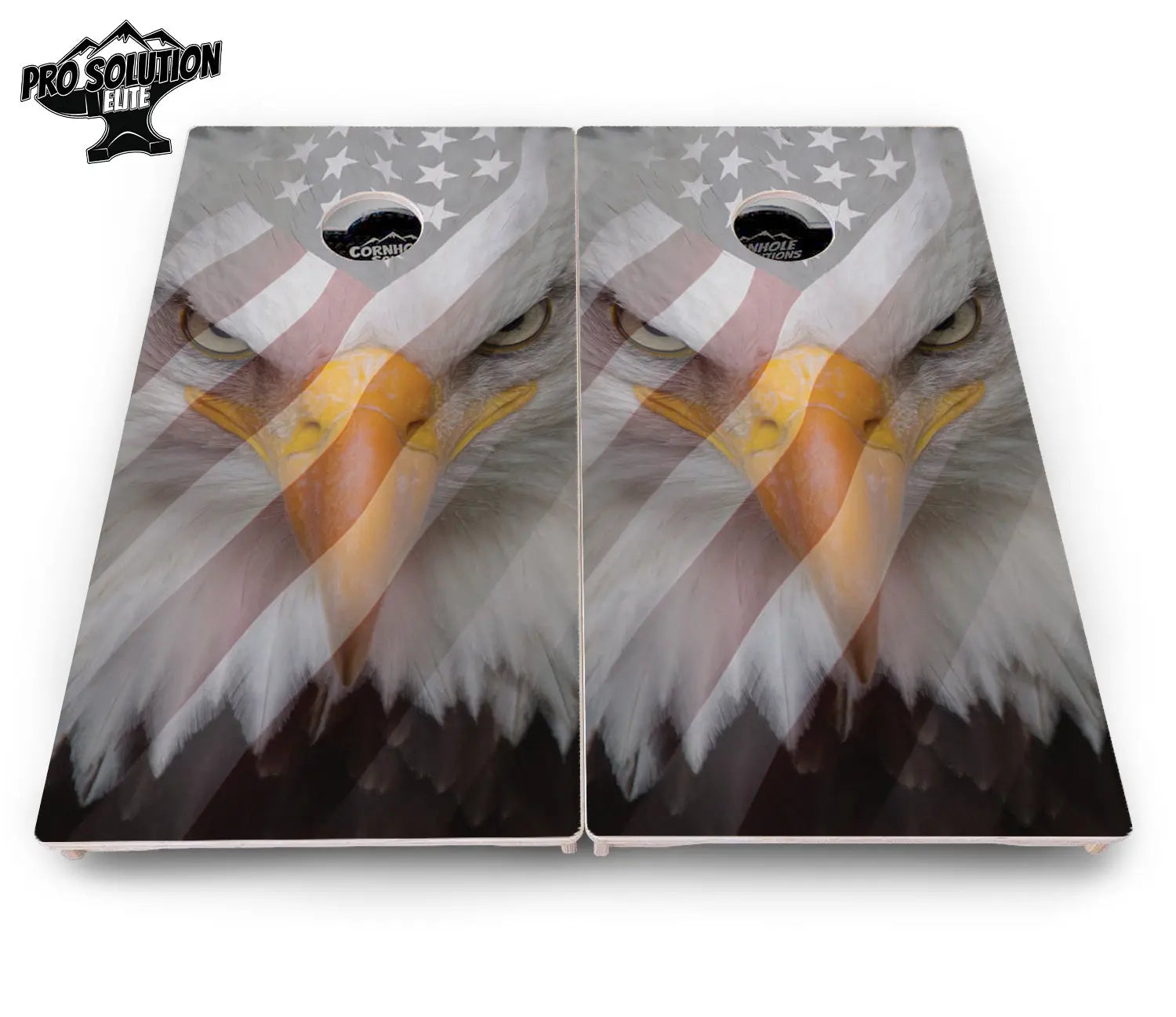 Freedom Eagle Cornhole Boards - Pro Solution Elite Series by Cornhole Solutions, custom cornhole board detail photo 4