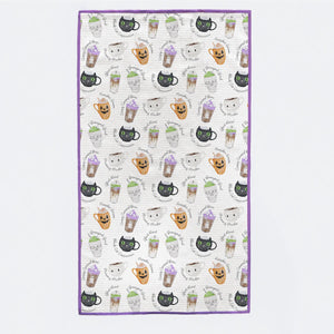 Freshly Boo'd Coffee Halloween Kitchen Towel Nola Tawk