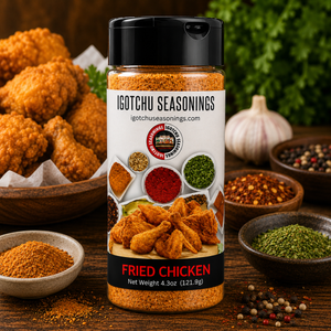 Igotchu Fried Chicken seasoning by Igotchu Seasonings, Southern food gift main product photo