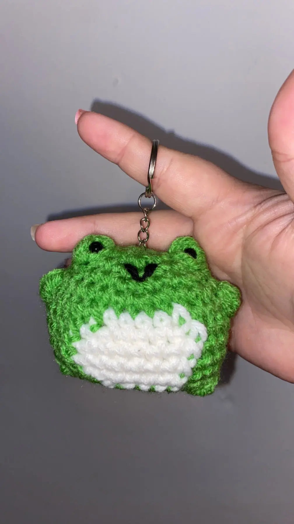 Frog Keychain by Klassy Krafts, 3D printed gift main product photo