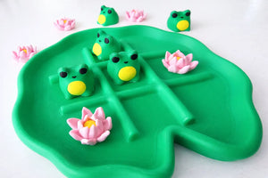 Frog & Lily Pad Tic Tac Toe Game The Tween Space