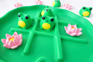 Frog & Lily Pad Tic Tac Toe Game The Tween Space