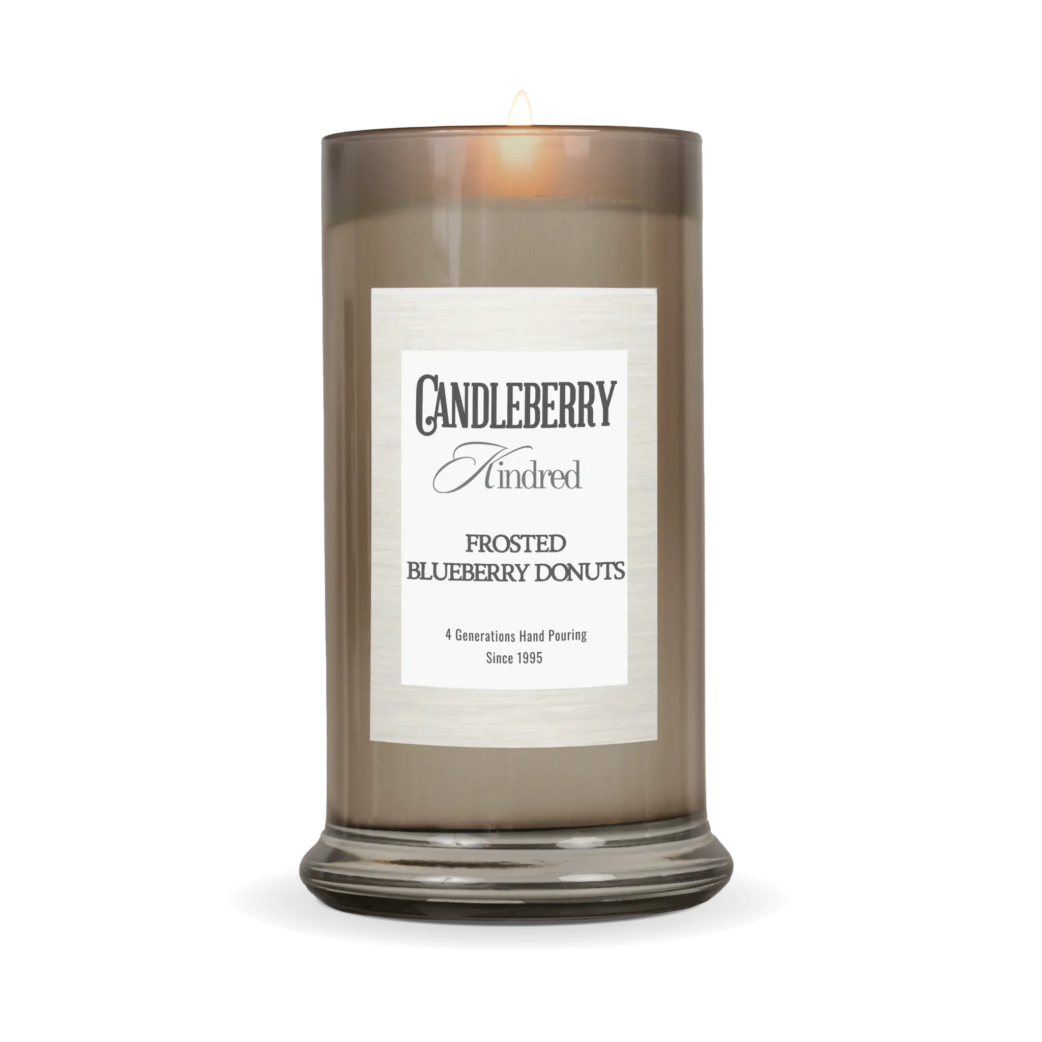 Frosted Blueberry Donuts™, Kindred, Large Jar Candle (Collective) by The Candleberry® Candle Company, scented candle detail photo 2