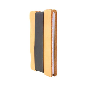 Full Grain Leather Card Wallet by Recycled Firefighter, paper gift detail photo 3