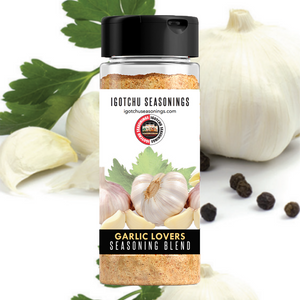 Igotchu Garlic Lovers seasoning by Igotchu Seasonings, Southern food gift detail photo 2
