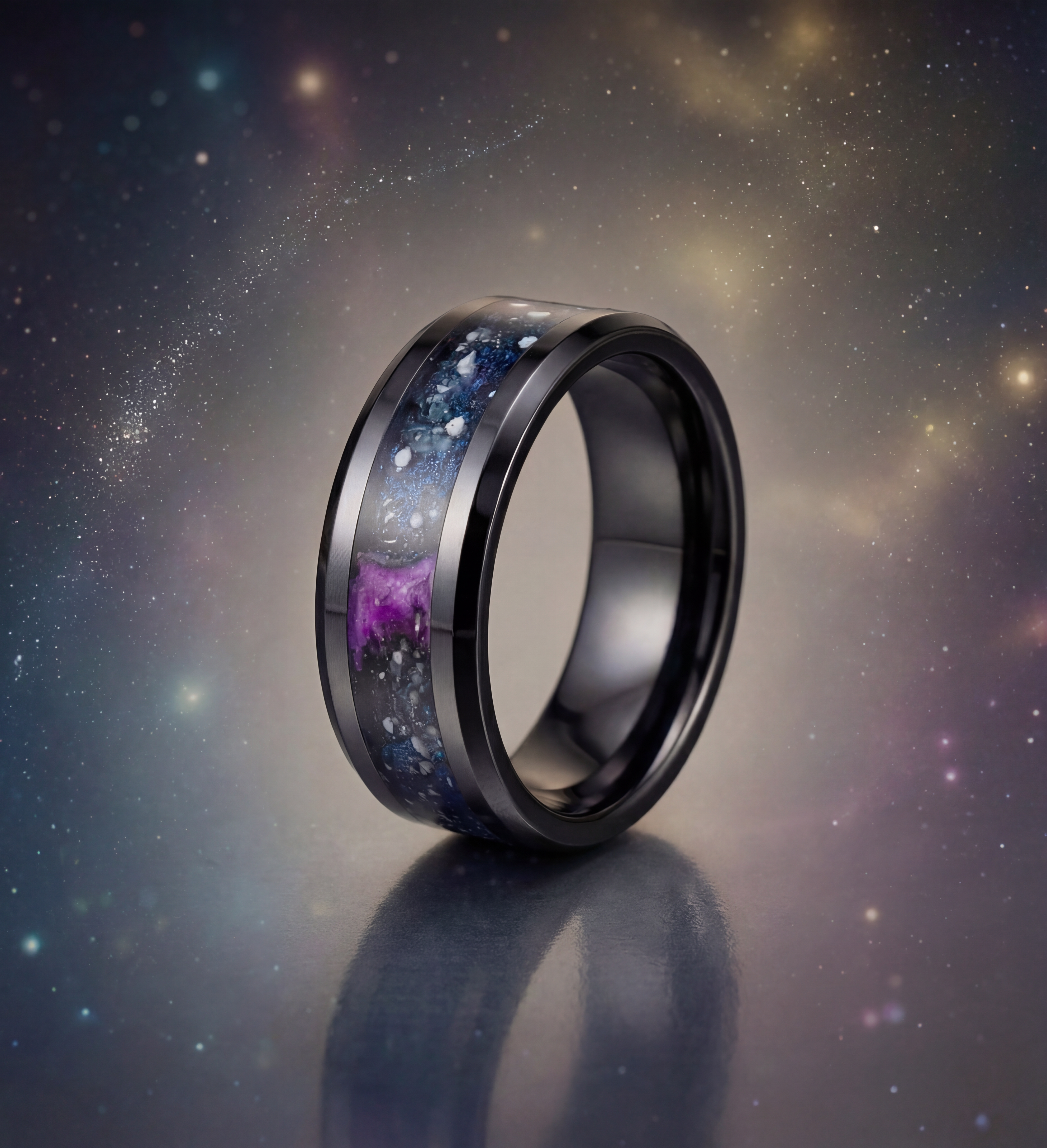 The Big Dipper Memorial Ring by Cotton Street Art Company, handmade jewelry main product photo