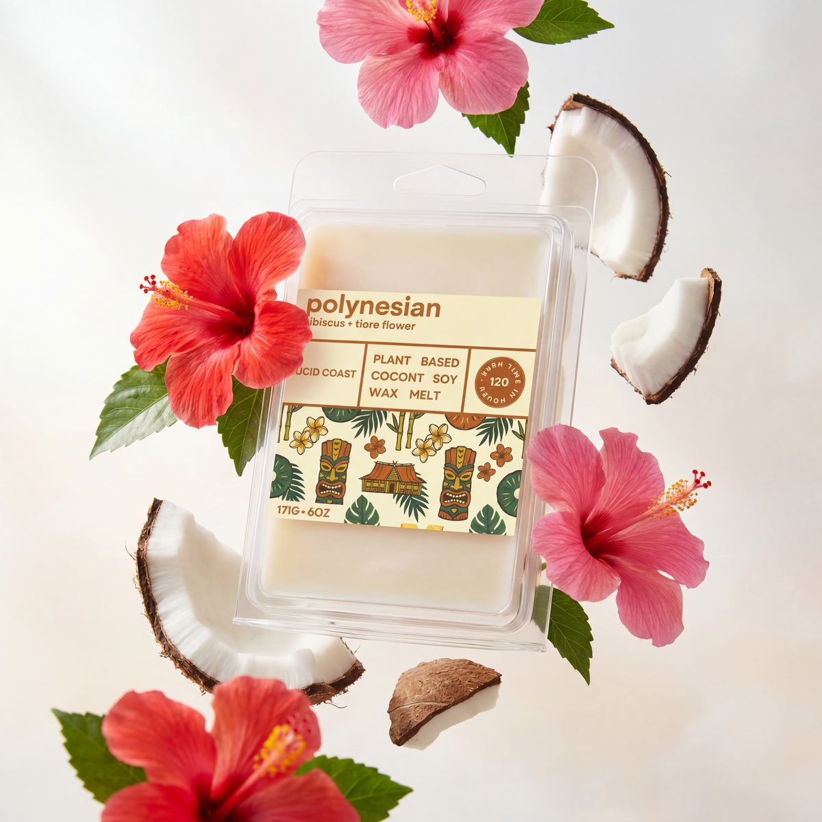 Polynesian Wax Melt by Lucid Coast Co. product image 3
