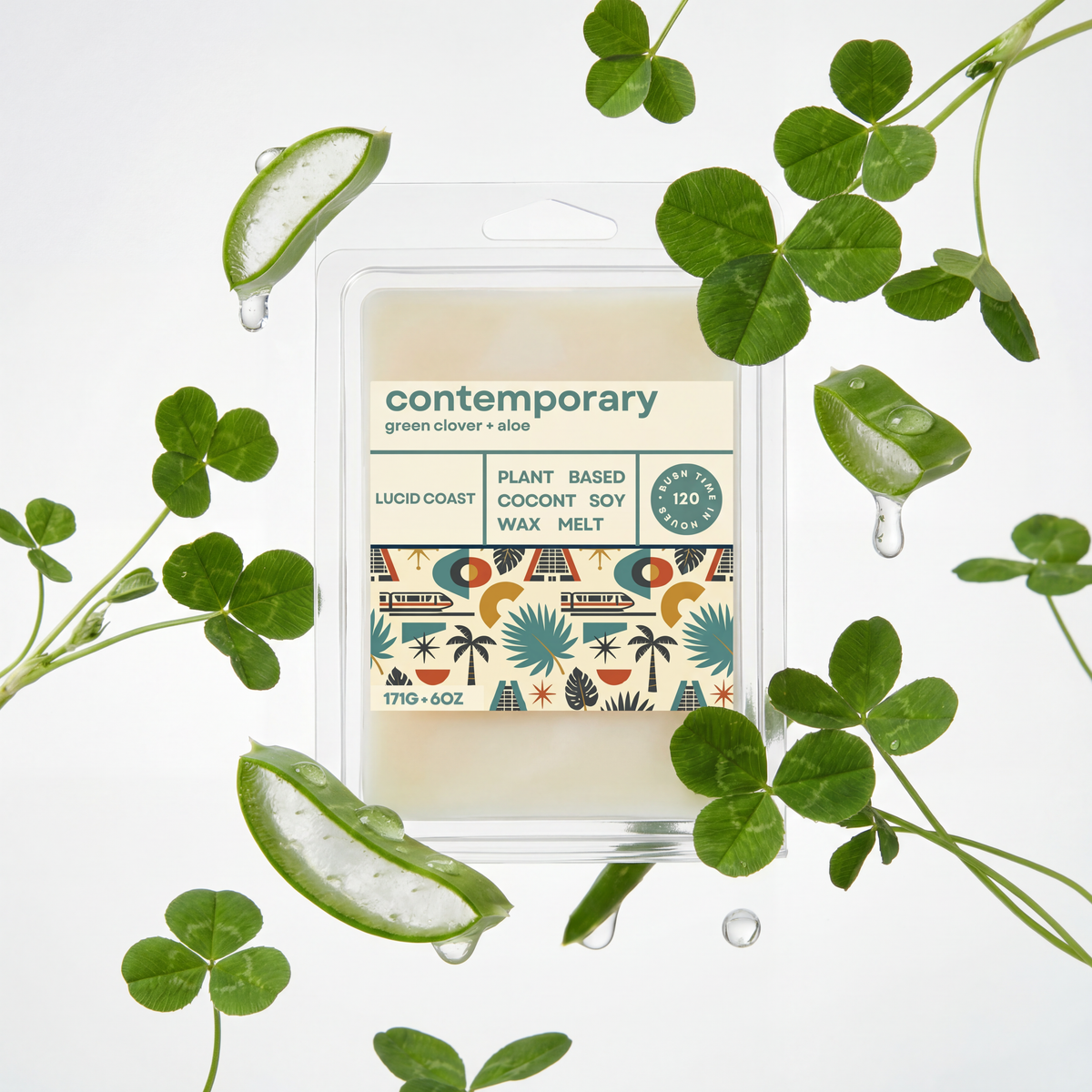 The Contemporary Wax Melt by Lucid Coast Co. product image 3