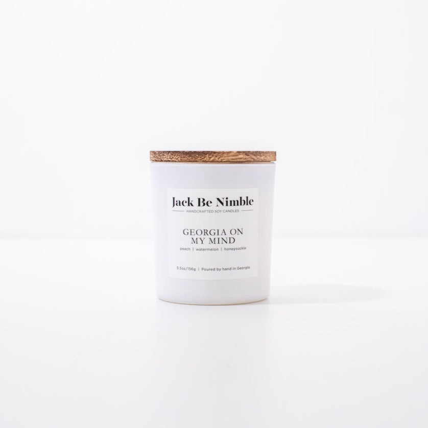 5.5 oz Georgia On My Mind Soy Candle by Jack Be Nimble Candles image 3
