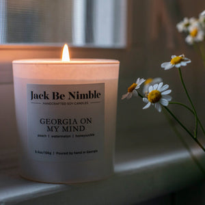 5.5 oz Georgia On My Mind Soy Candle by Jack Be Nimble Candles image 5