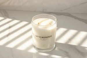 Get Yo Blessings Christian gift candle by Michelangelo Candles