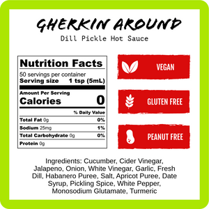 Gherkin Around - Dill Pickle (9oz)