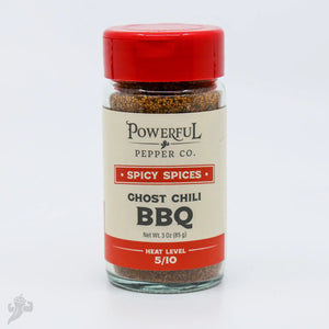 Ghost Chili BBQ Rub Seasoning Mix by Powerful Pepper Company, Southern food gift main product photo