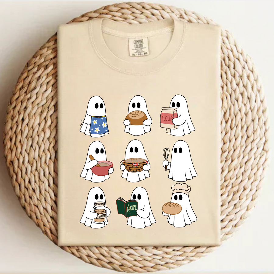 Baking Ghost Comfort Colors T-Shirt