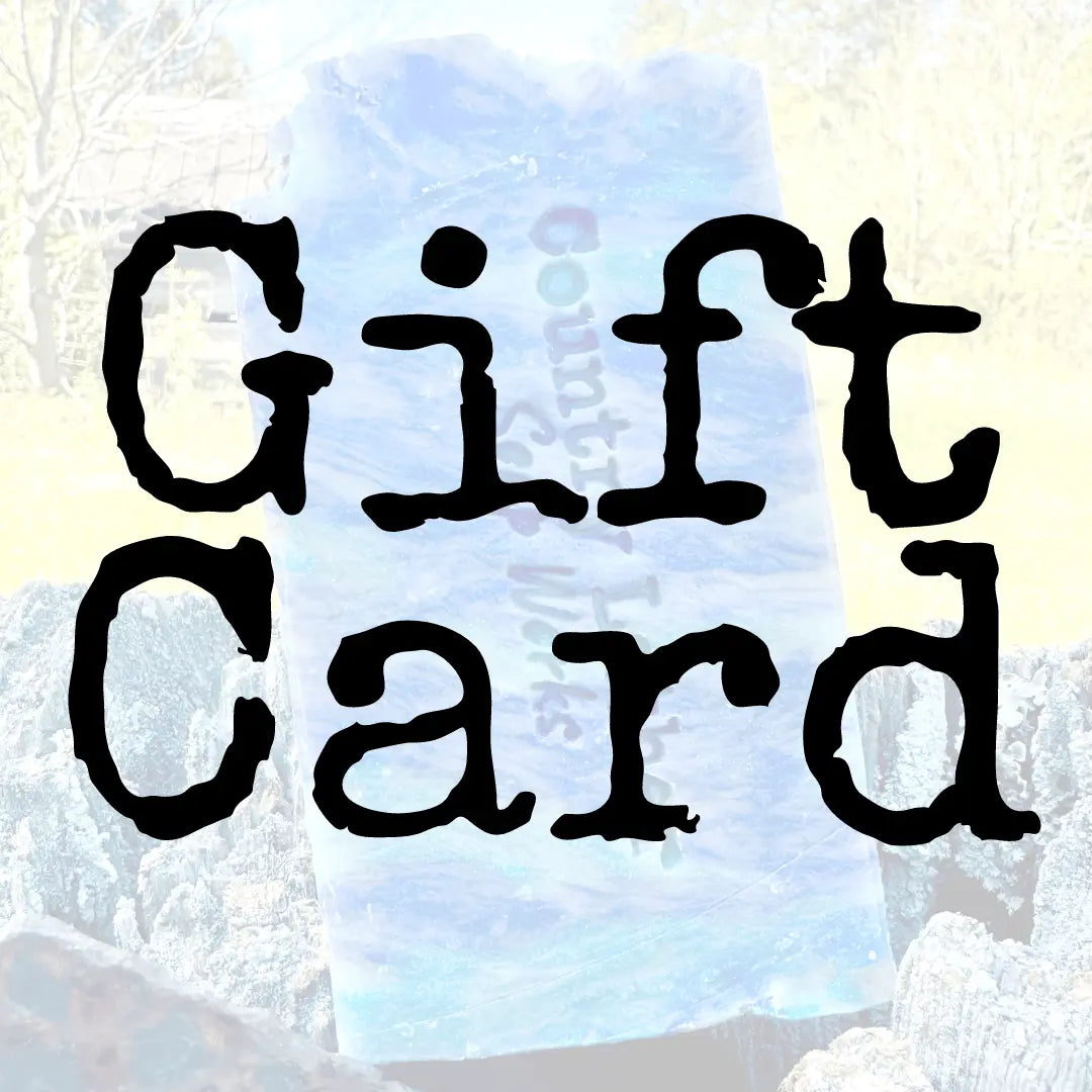 Gift Card by Country Lather Soap Works, paper gift main product photo