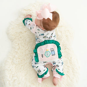 Girls Fairway Golf Romper Seven Lantern Lane