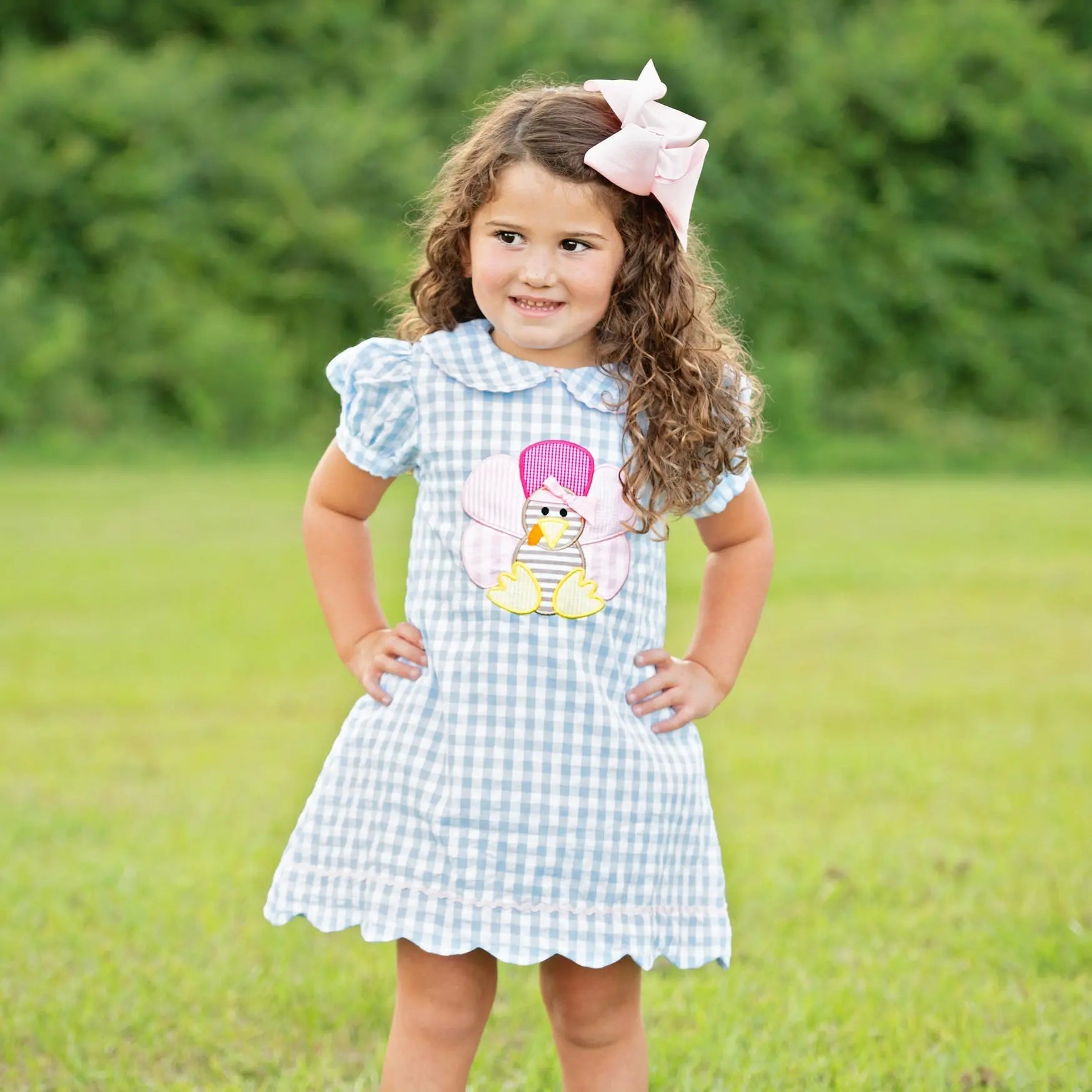 Girls Thanksgiving Turkey Dress Seven Lantern Lane
