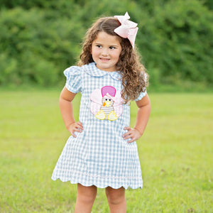 Girls Thanksgiving Turkey Dress by Seven Lantern Lane, Southern lifestyle apparel main product photo