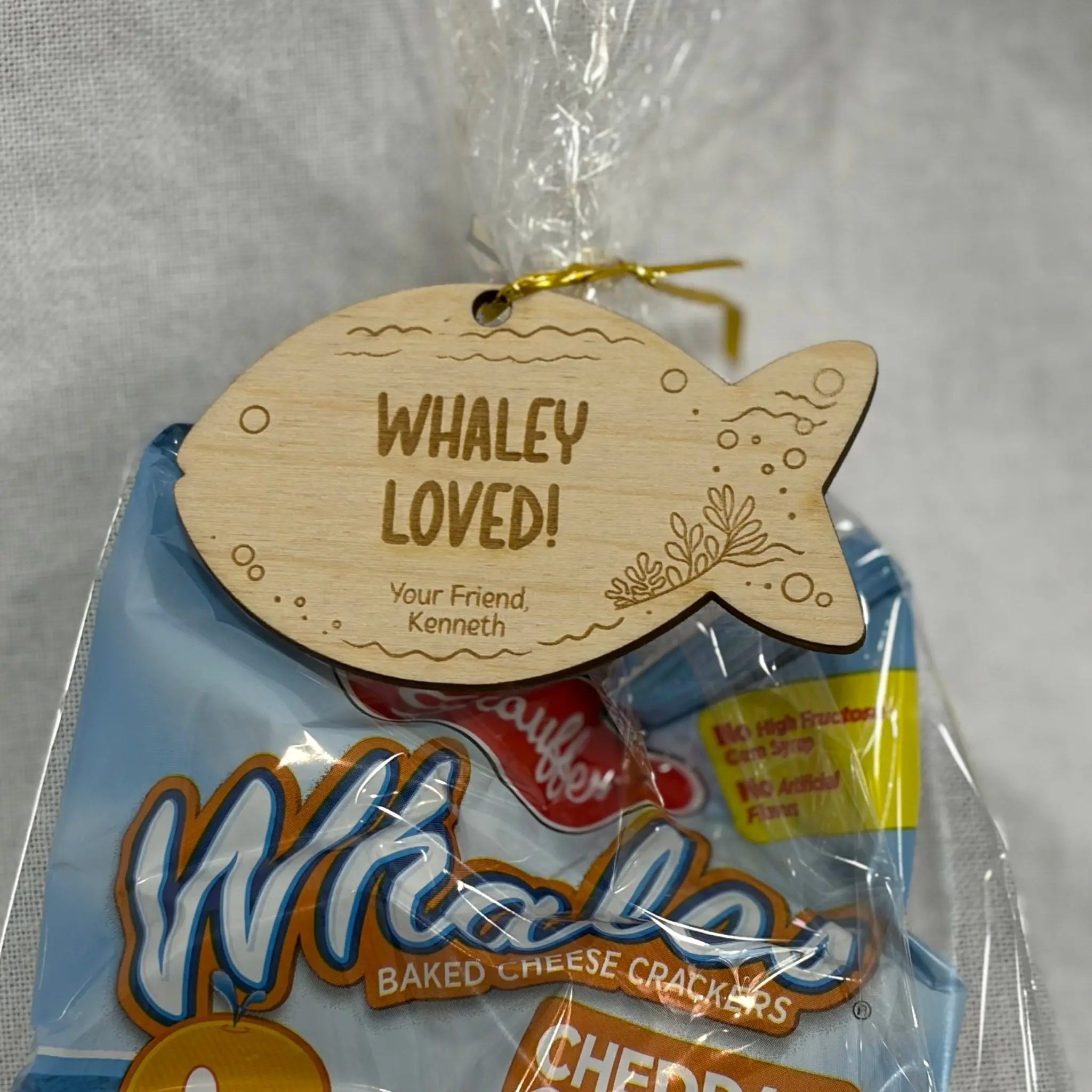 Goldfish Valentine Gift Tags by Poor Hog Customs, gift tags & labels detail photo 2