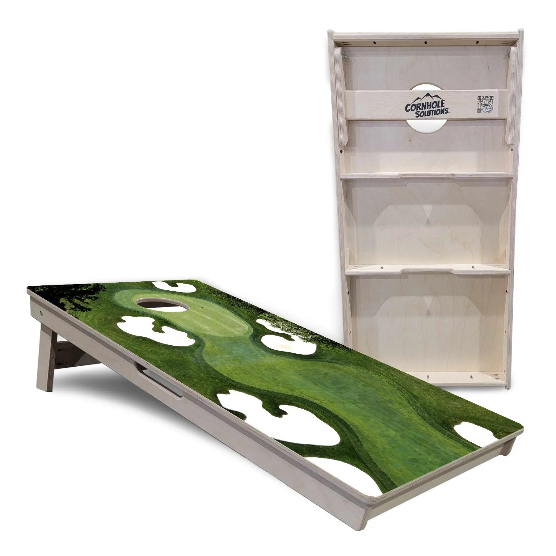 Golf Course Cornhole Boards - Professional Tournament Series by Cornhole Solutions, custom cornhole board detail photo 5