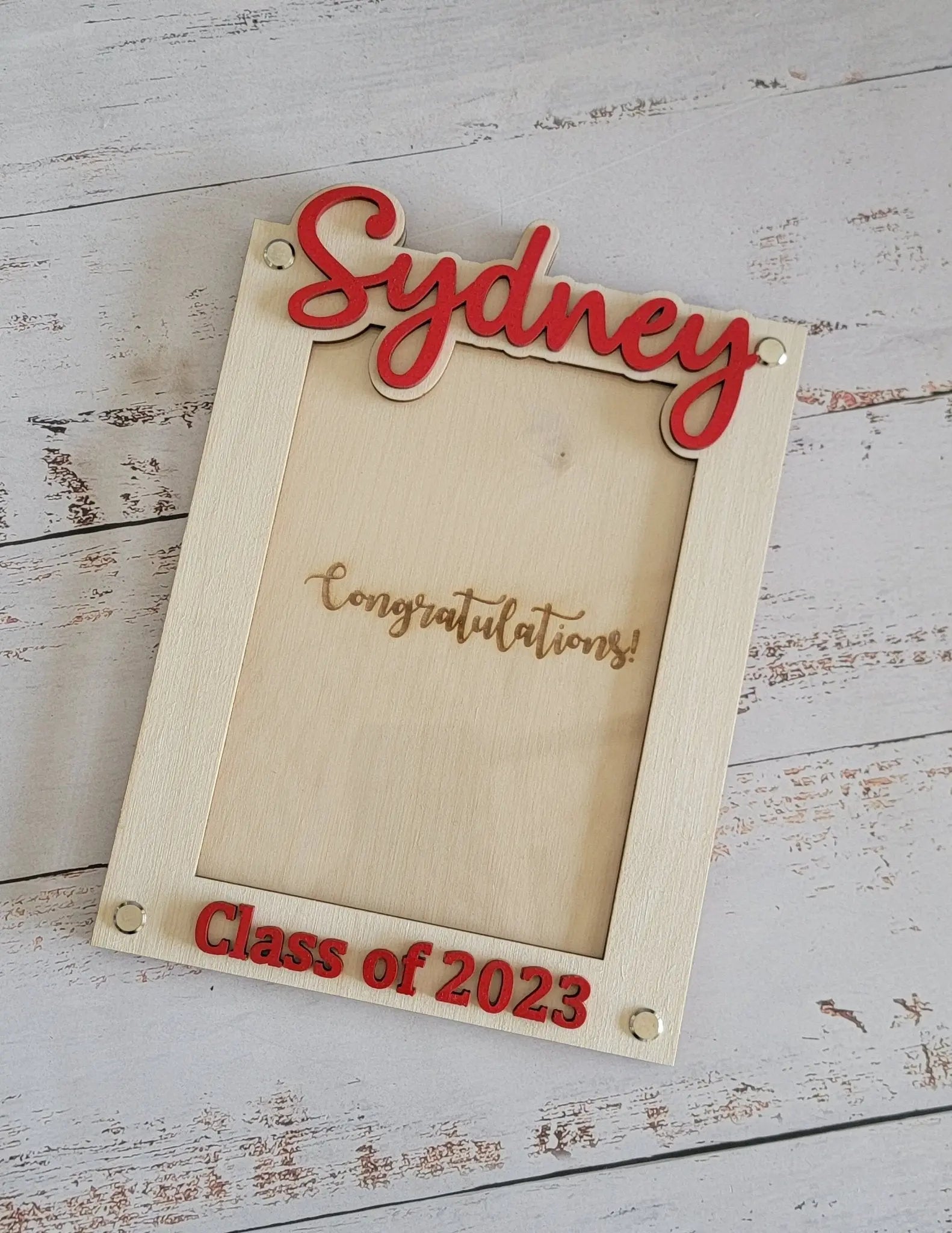 Graduation 2026 Picture Frame EverLee Creations