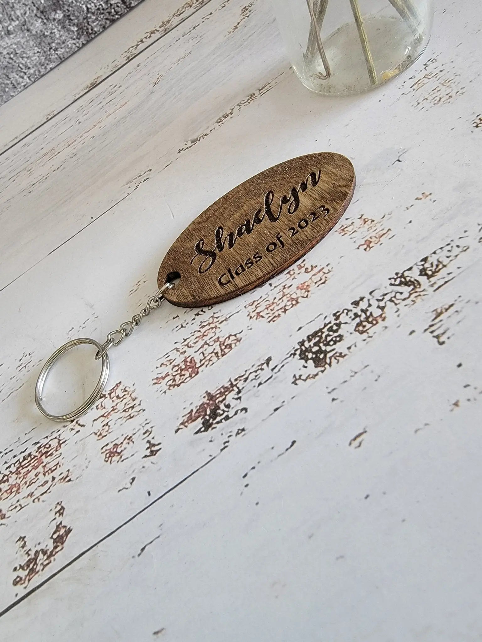 Graduation Gift Keychain by EverLee Creations, 3D printed gift detail photo 2