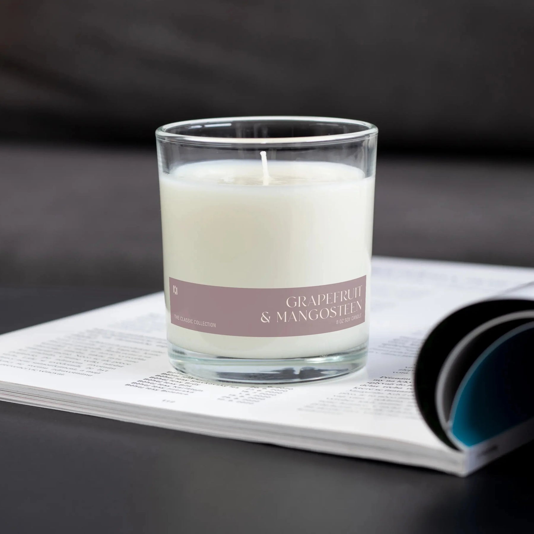 Grapefruit & Mangosteen Soy Candle
