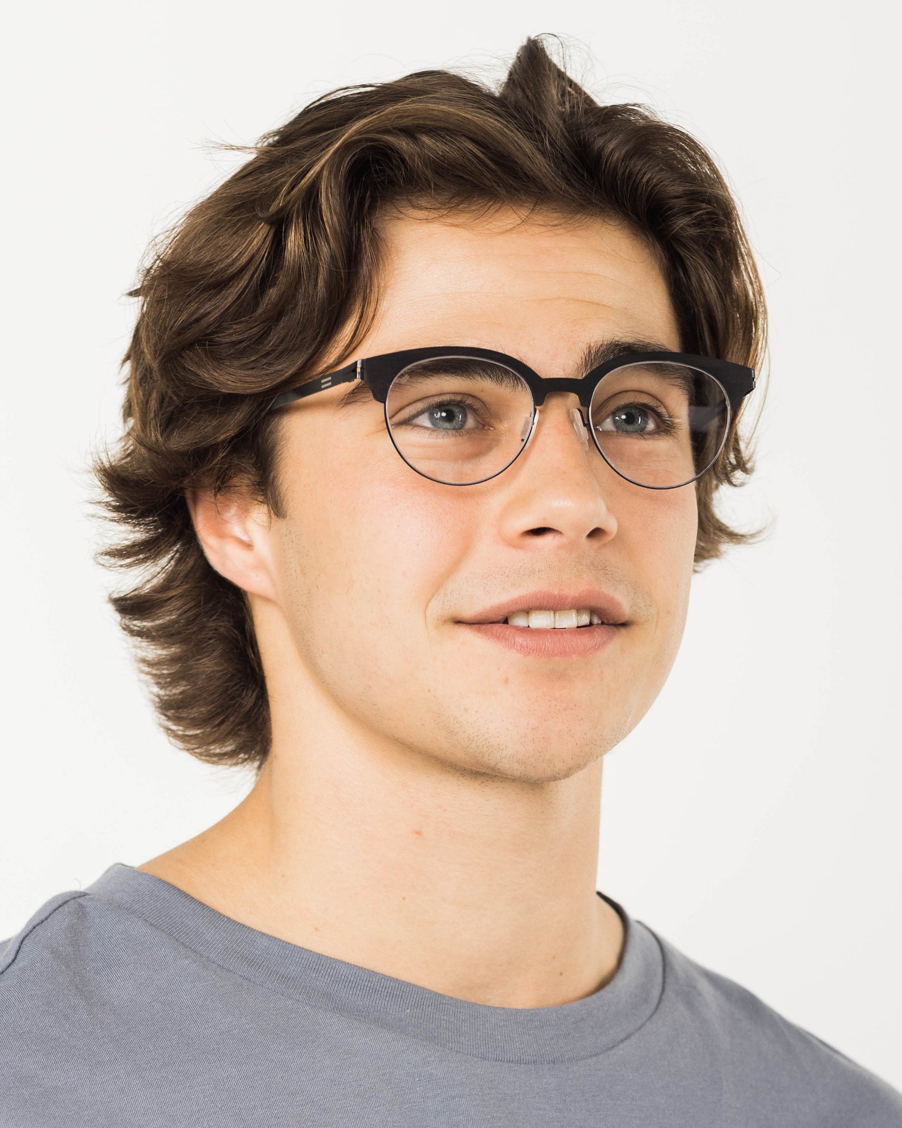 Grayton - Wood & Metal Eyeglasses