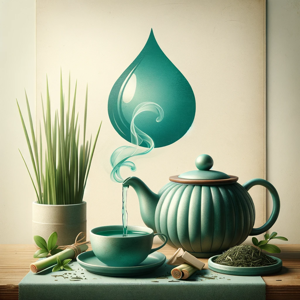 Green Tea & Lemongrass Wax Melt by Dewdrop Mystique, view 2