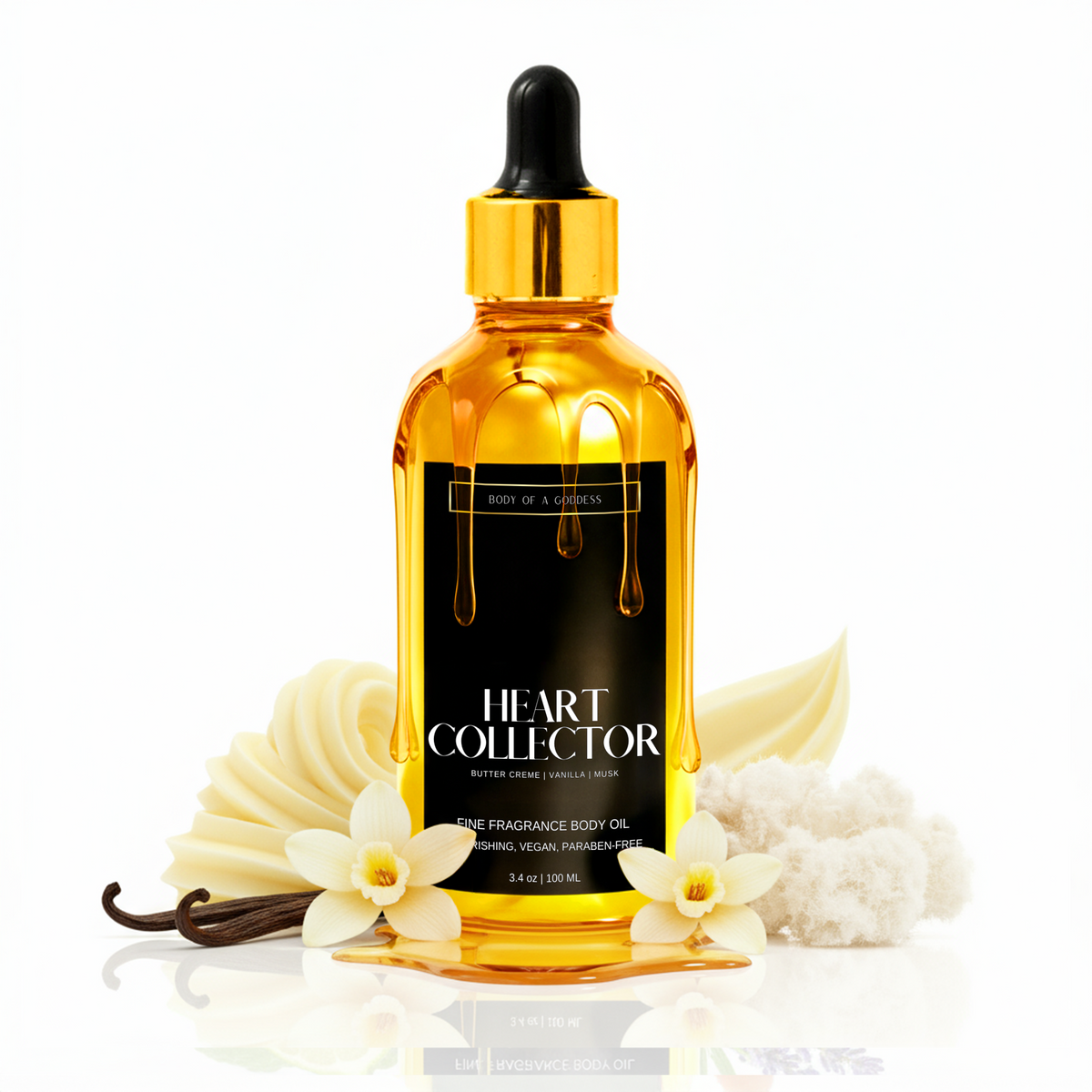 HEART COLLECTOR BODY OIL by Body of a Goddess