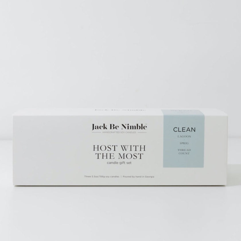 Host With The Most Soy Candle Gift Set (Clean) by Jack Be Nimble Candles image 3