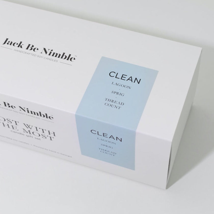 Host With The Most Soy Candle Gift Set (Clean) by Jack Be Nimble Candles image 4