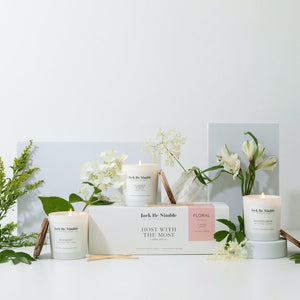 Host With The Most Soy Candle Gift Set (Floral) by Jack Be Nimble Candles image 2