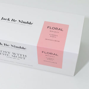 Host With The Most Soy Candle Gift Set (Floral) by Jack Be Nimble Candles image 4