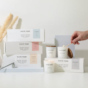 Host With The Most Soy Candle Gift Set (Woodsy) by Jack Be Nimble Candles image 5