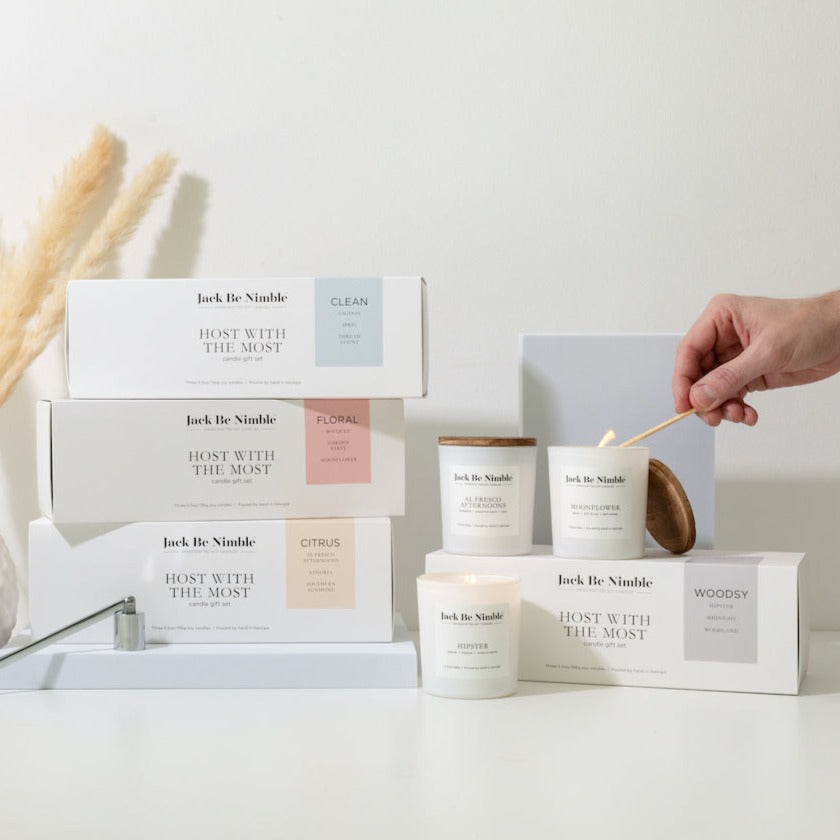 Host With The Most Soy Candle Gift Set (Clean) by Jack Be Nimble Candles image 5