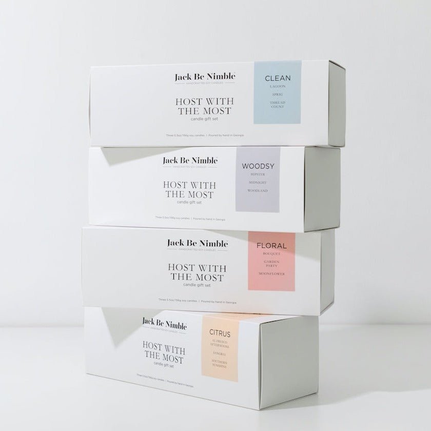 Host With The Most Soy Candle Gift Set (Citrus) by Jack Be Nimble Candles image 7