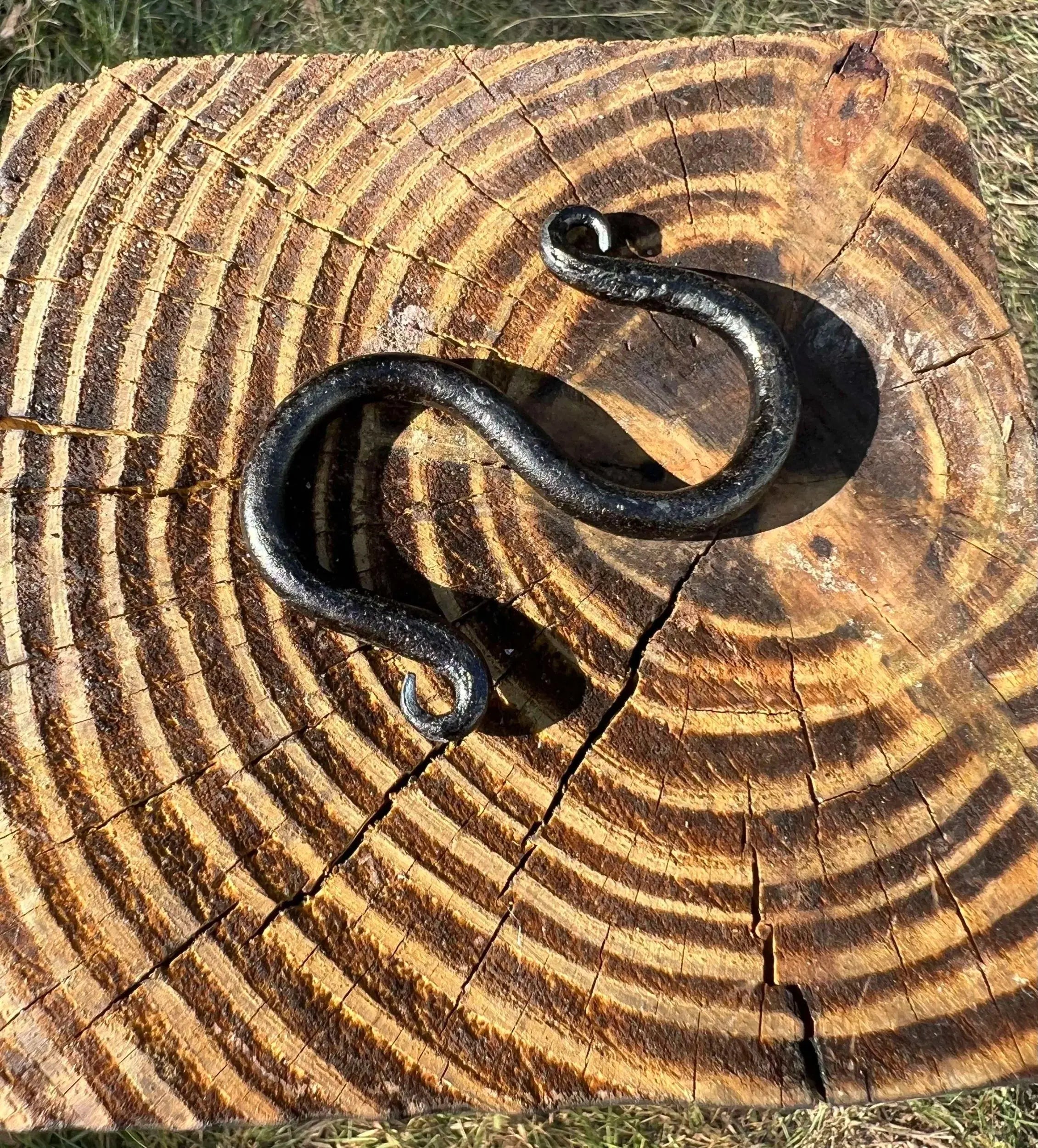 Hand Forged S-Hook by Redbeard's Forge LLC, Southern home decor main product photo