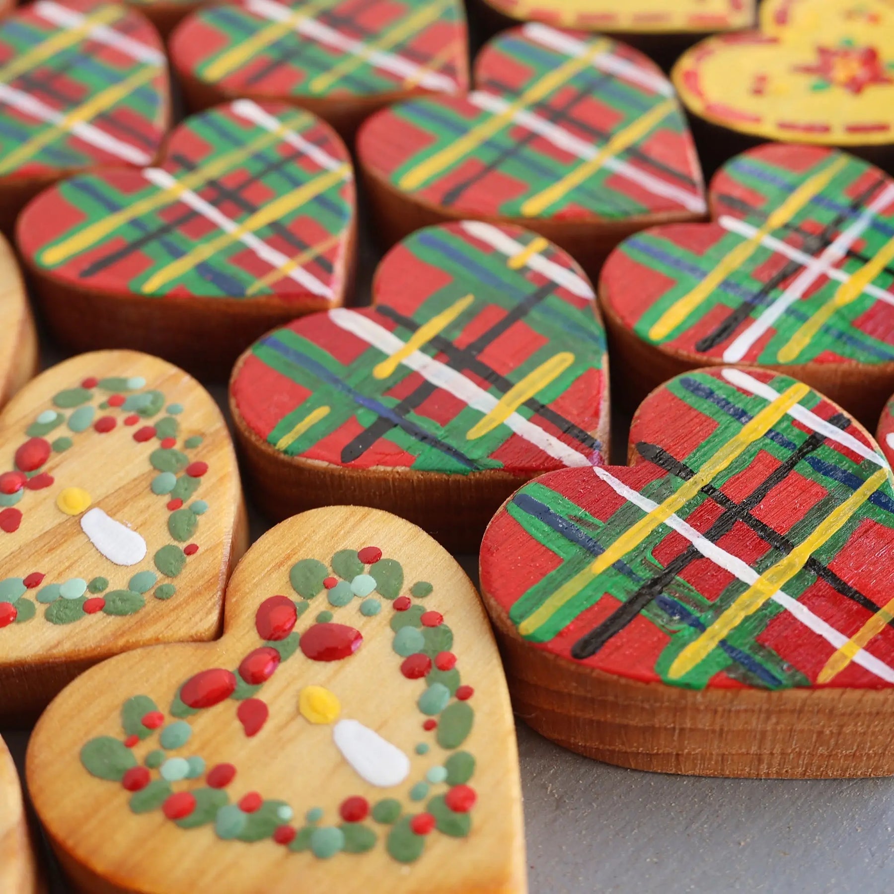 Hand-Painted Hearts :: Christmas Edition ✨ by Dennehey Design Co., Southern home decor detail photo 4