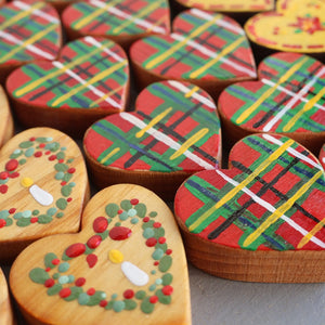 Hand-Painted Hearts :: Christmas Edition ✨ by Dennehey Design Co., Southern home decor detail photo 4