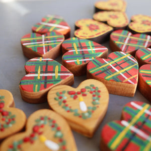 Hand-Painted Hearts :: Christmas Edition ✨ by Dennehey Design Co., Southern home decor detail photo 6