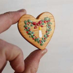 Hand-Painted Hearts :: Christmas Edition ✨ by Dennehey Design Co., Southern home decor detail photo 8