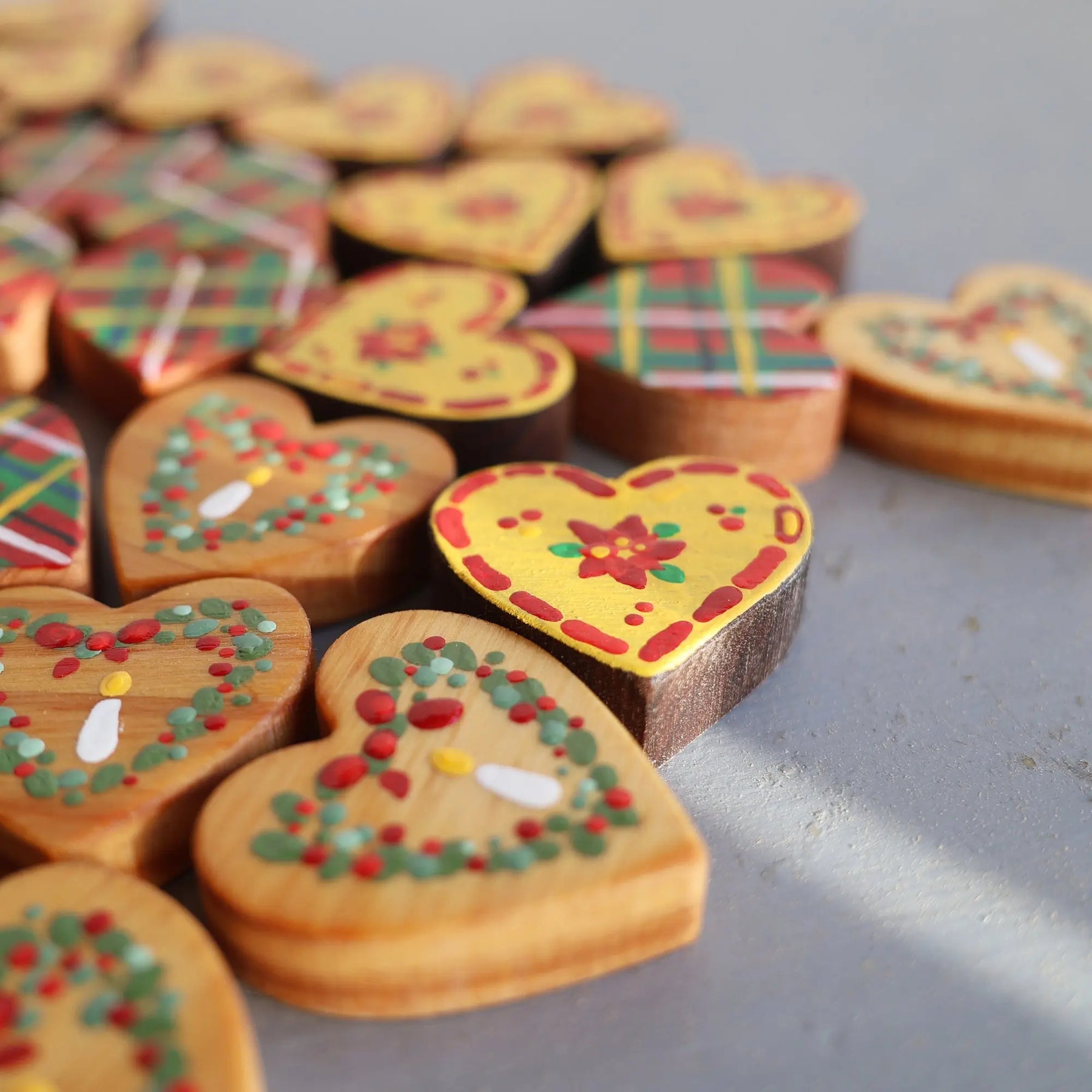 Hand-Painted Hearts :: Christmas Edition ✨ by Dennehey Design Co., Southern home decor detail photo 9